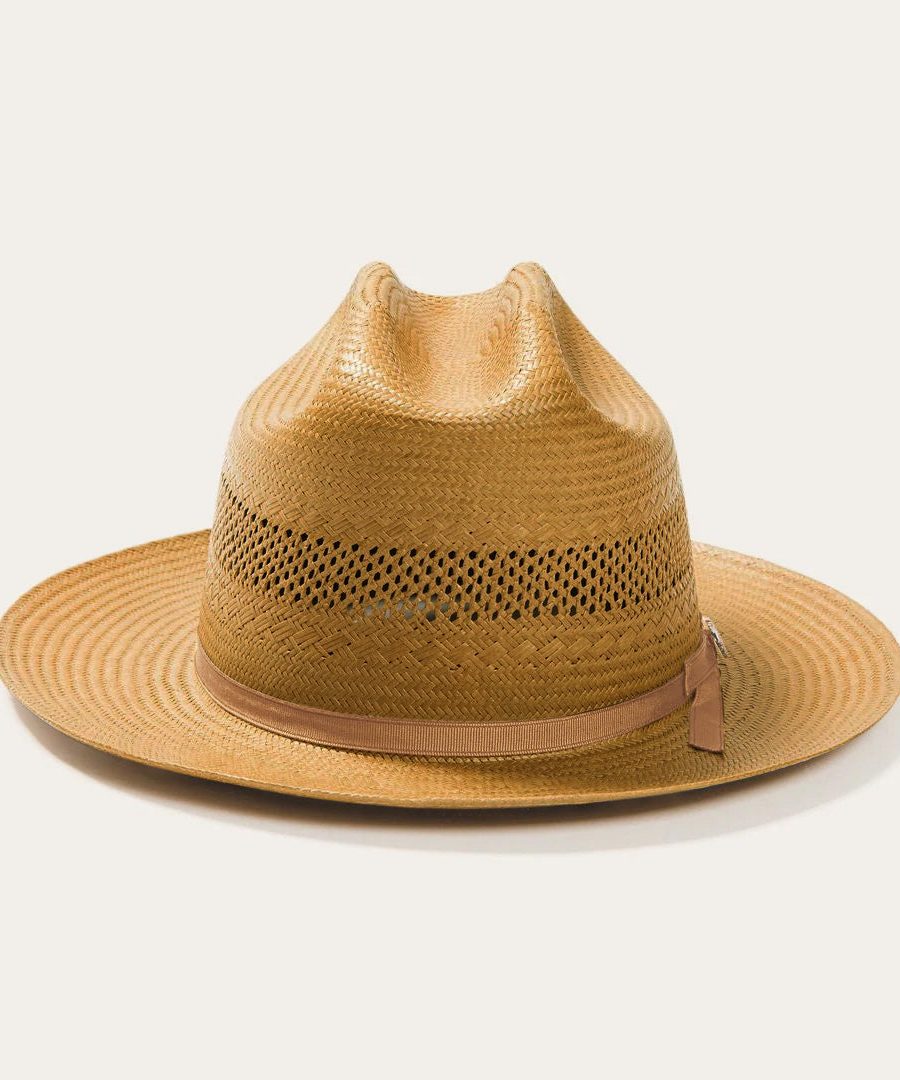 Open Road Vented Straw Cowboy Hat
