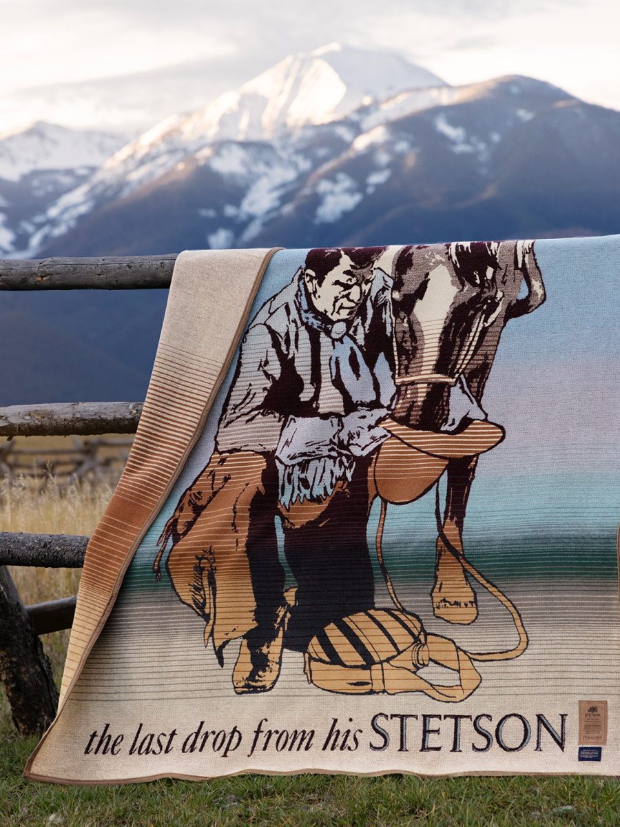 'The Last Drop from His Stetson' Special Edition Blanket
