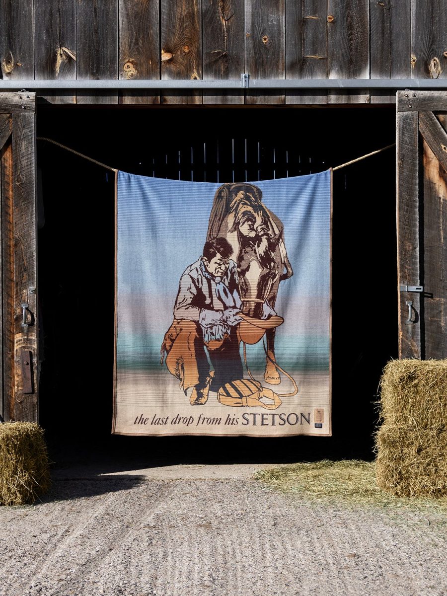 'The Last Drop from His Stetson' Special Edition Blanket