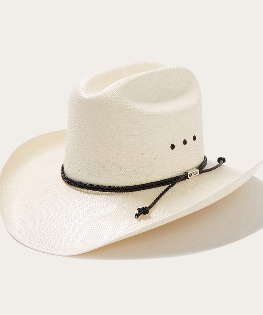 Carson 10X Straw Cowboy Hat