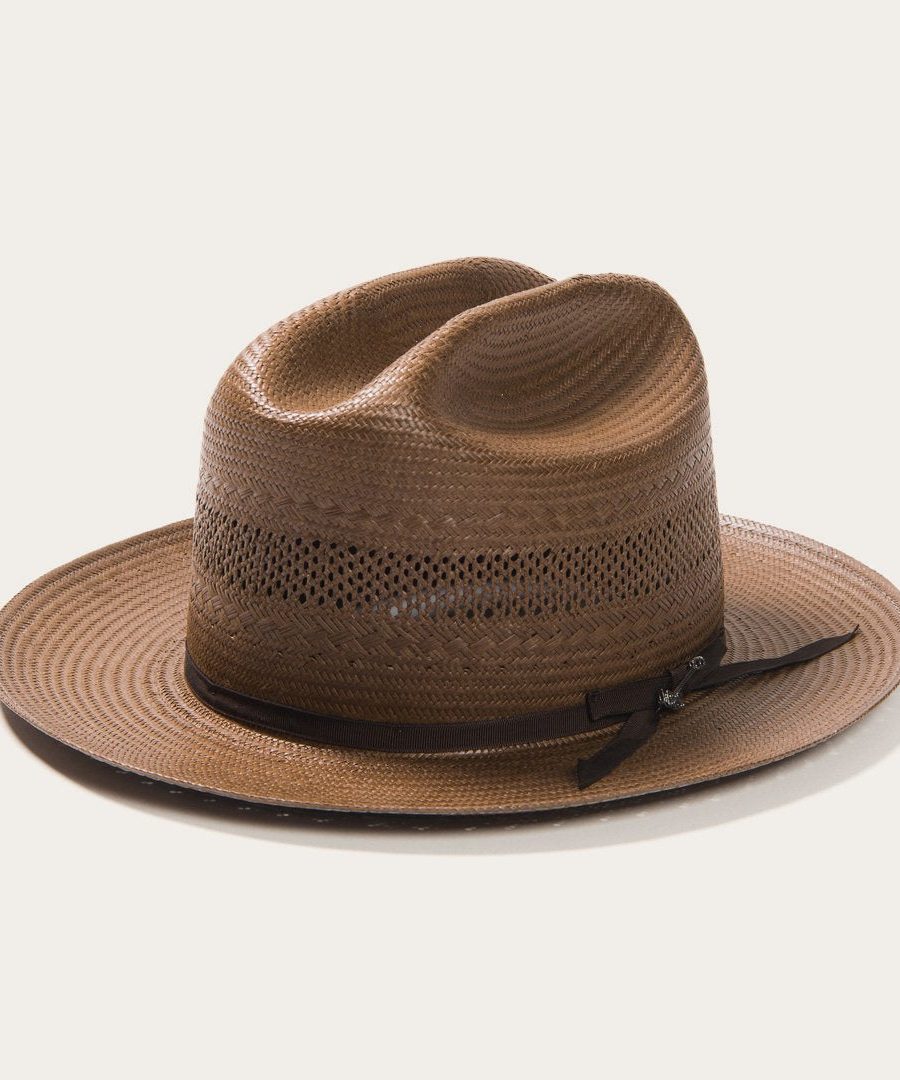 Open Road Vented Straw Cowboy Hat